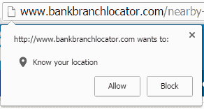 Geolocation Chrome