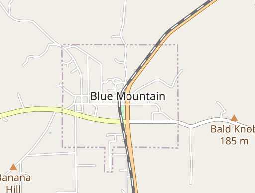 Blue Mountain, MS