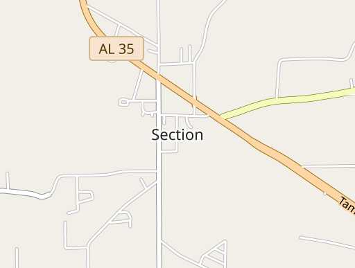Section, AL