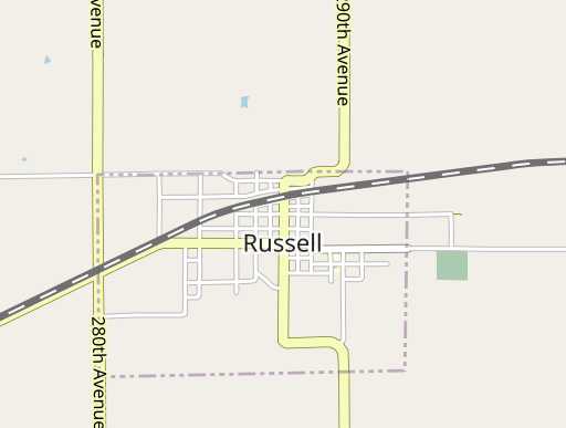Russell, IA