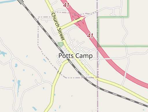Potts Camp, MS