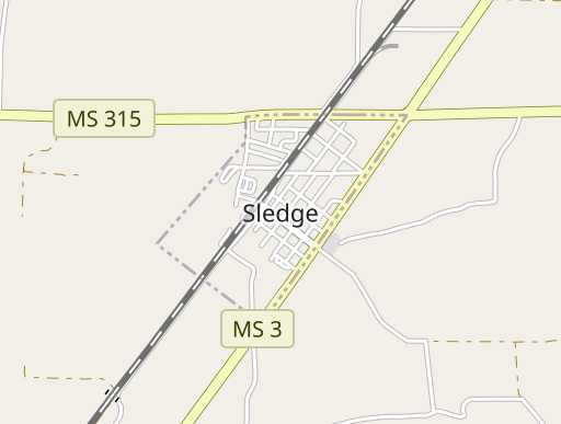 Sledge, MS