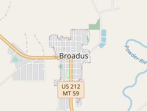 Broadus, MT