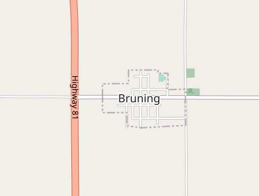 Bruning, NE