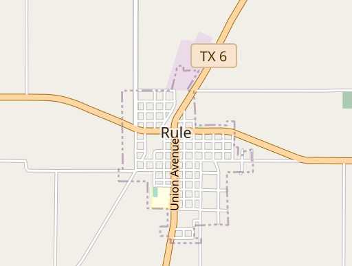 Rule, TX